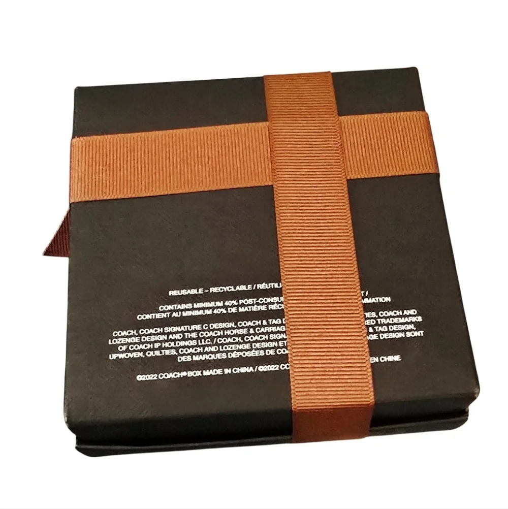 Coach gift packaging